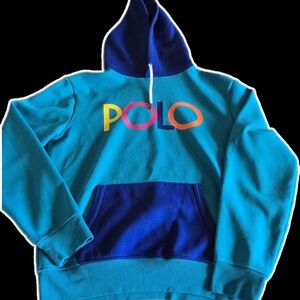 Polo Colorful Logo Hoodie